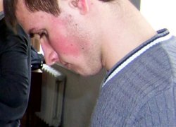 Перші зрізи - не без хвилювання (Другокурсник Андрій Поліщук)